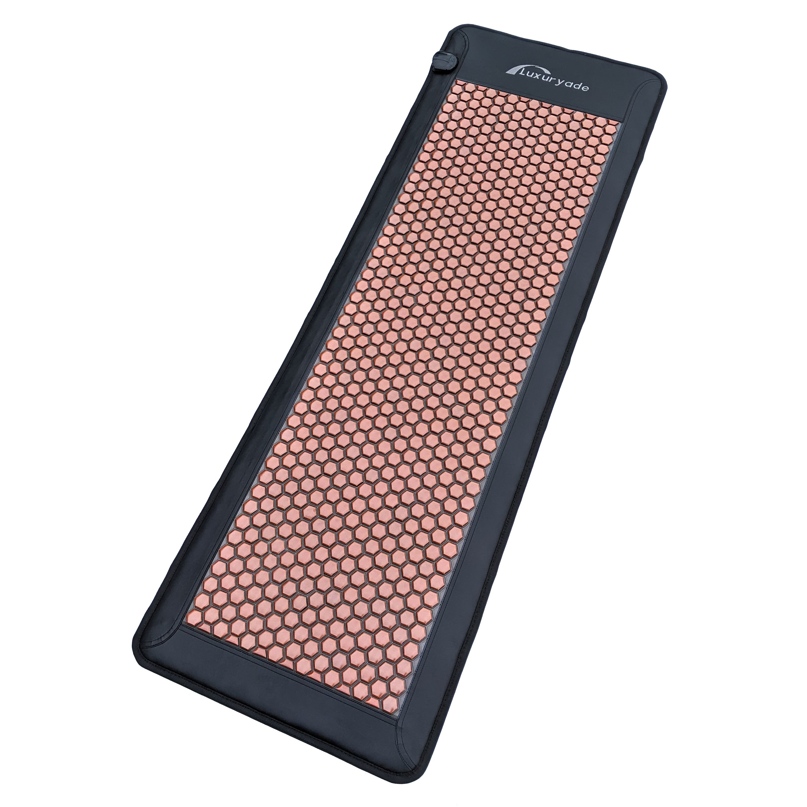 E50 Mat Mattress Stone Korea Heating Thermal Far Infrared Ceragem Heat Health Heated Massage Bed Jade Tourmaline Pillow manufacture