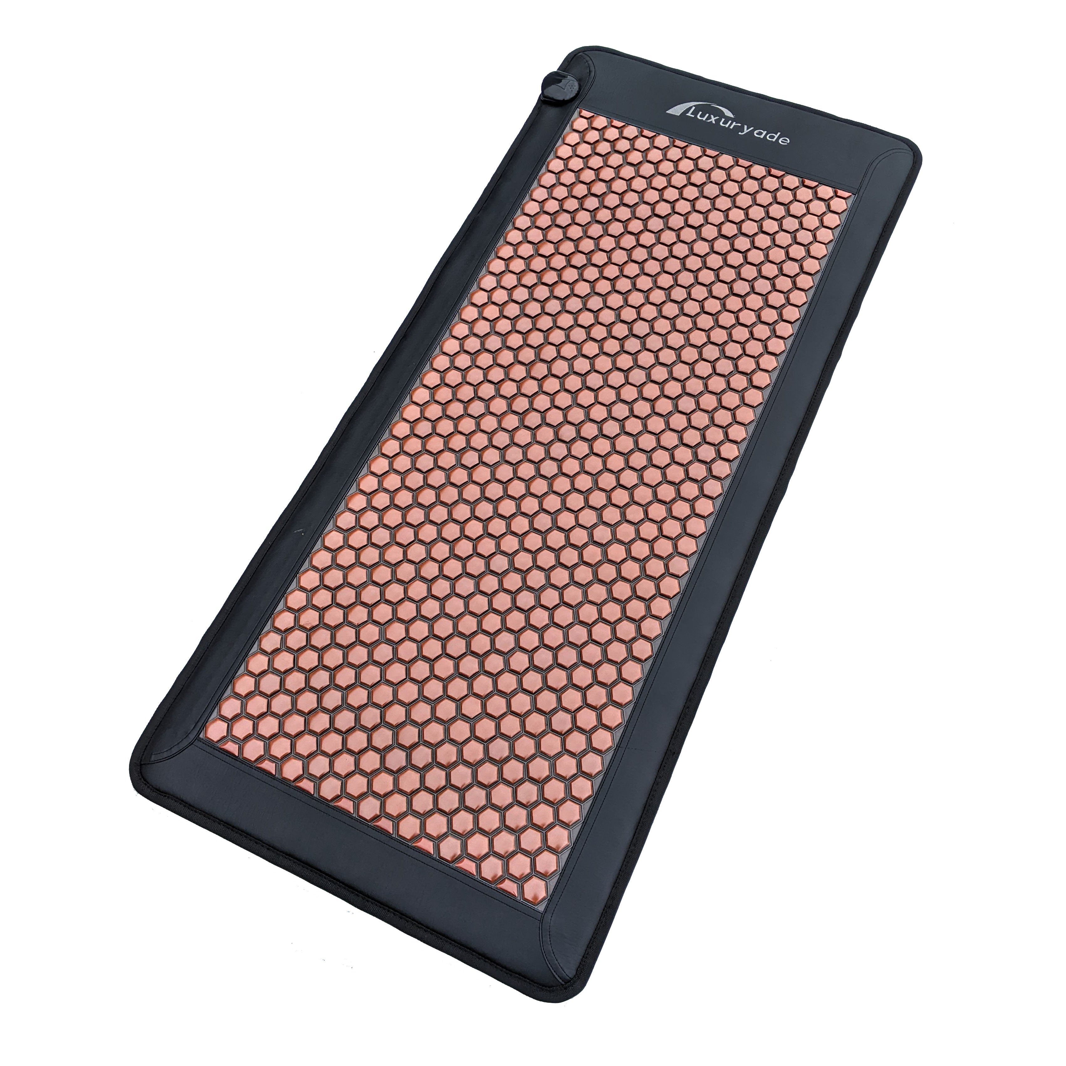 E50 Mat Mattress Stone Korea Heating Thermal Far Infrared Ceragem Heat Health Heated Massage Bed Jade Tourmaline Pillow supplier