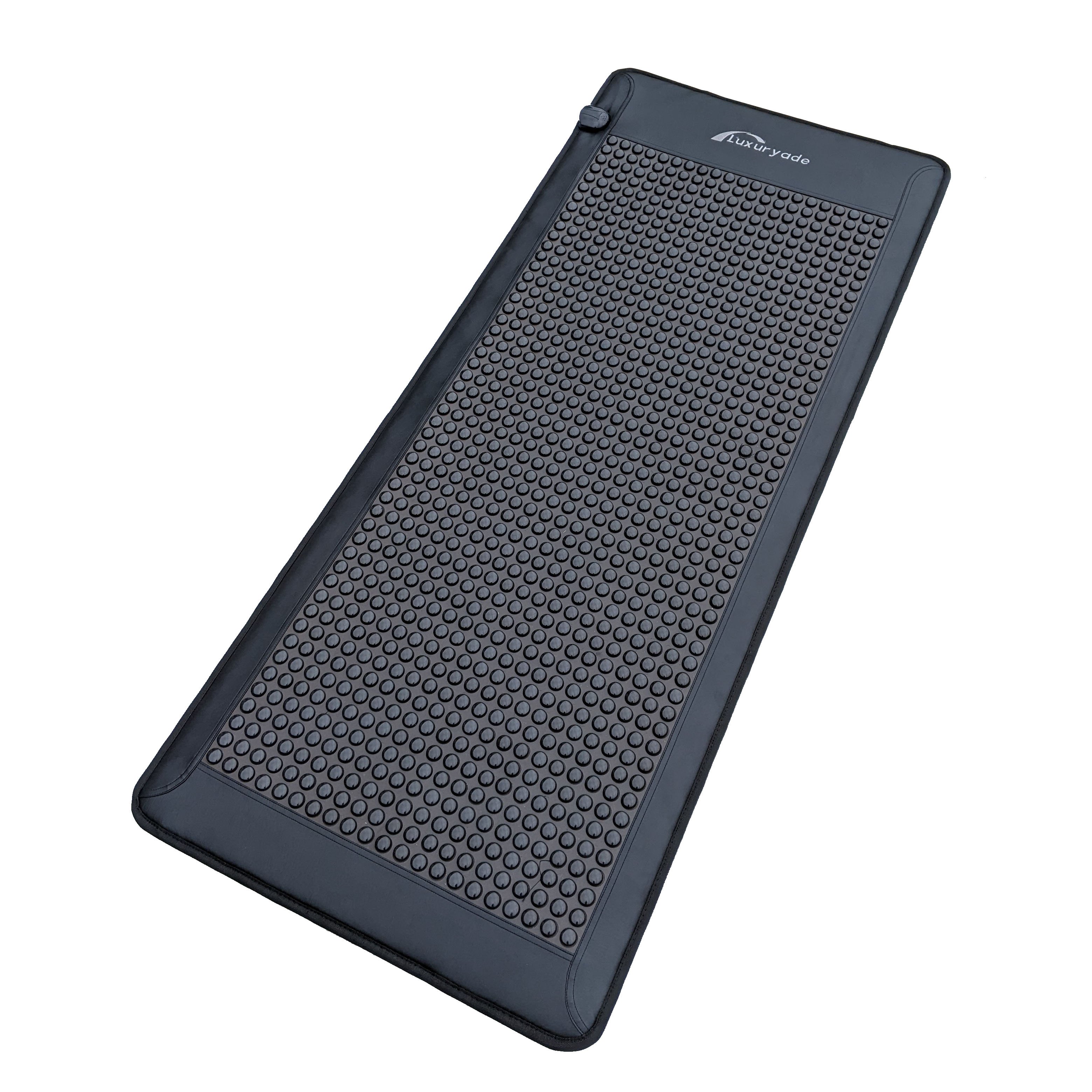 E50 Mat Mattress Stone Korea Heating Thermal Far Infrared Ceragem Heat Health Heated Massage Bed Jade Tourmaline Pillow details