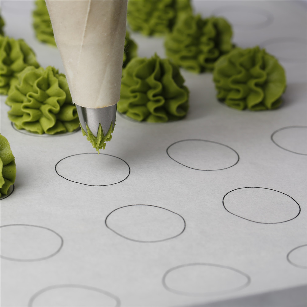 Professional-looking round cakes made easy with parchment paper.