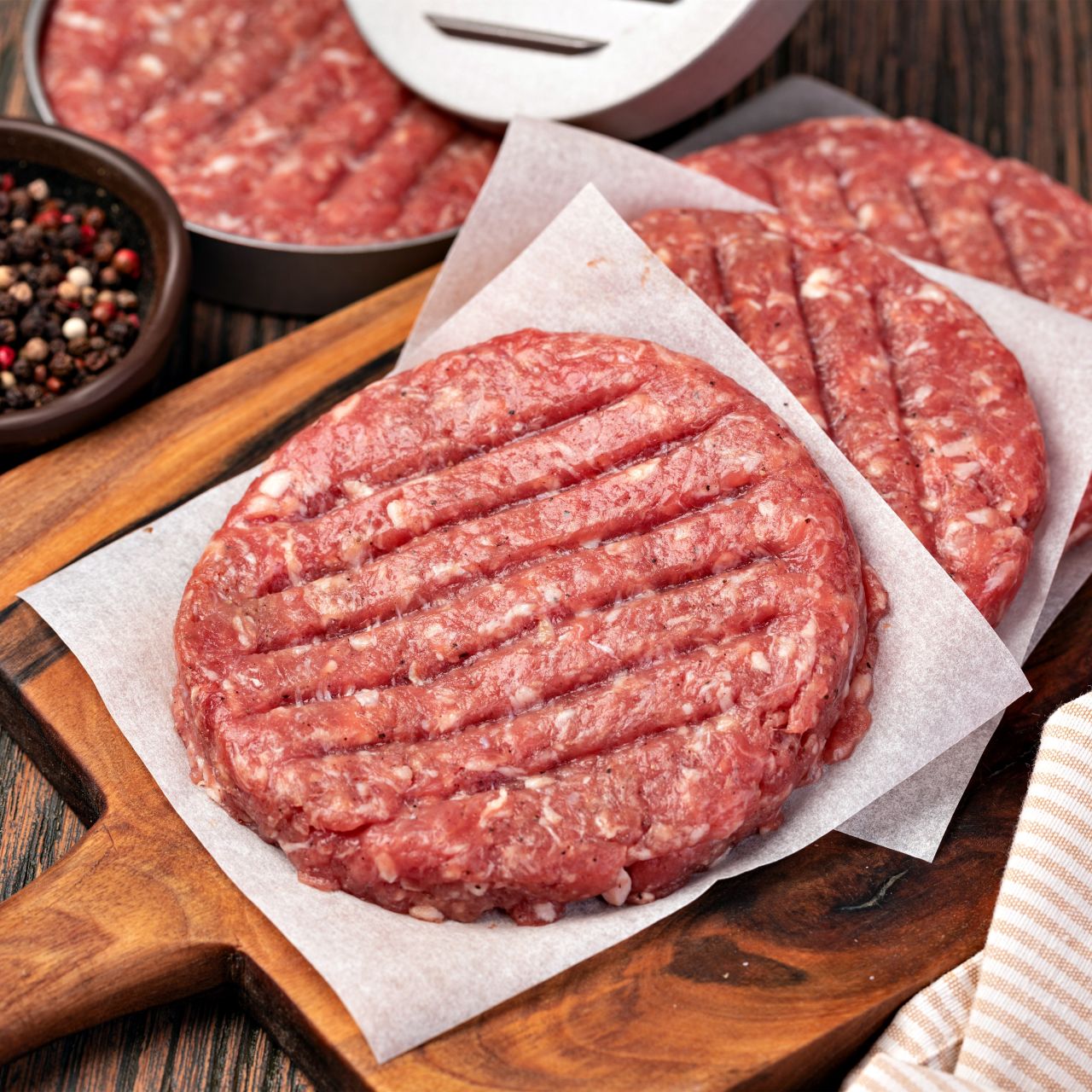 The benefits of using patty paper in meal prep.