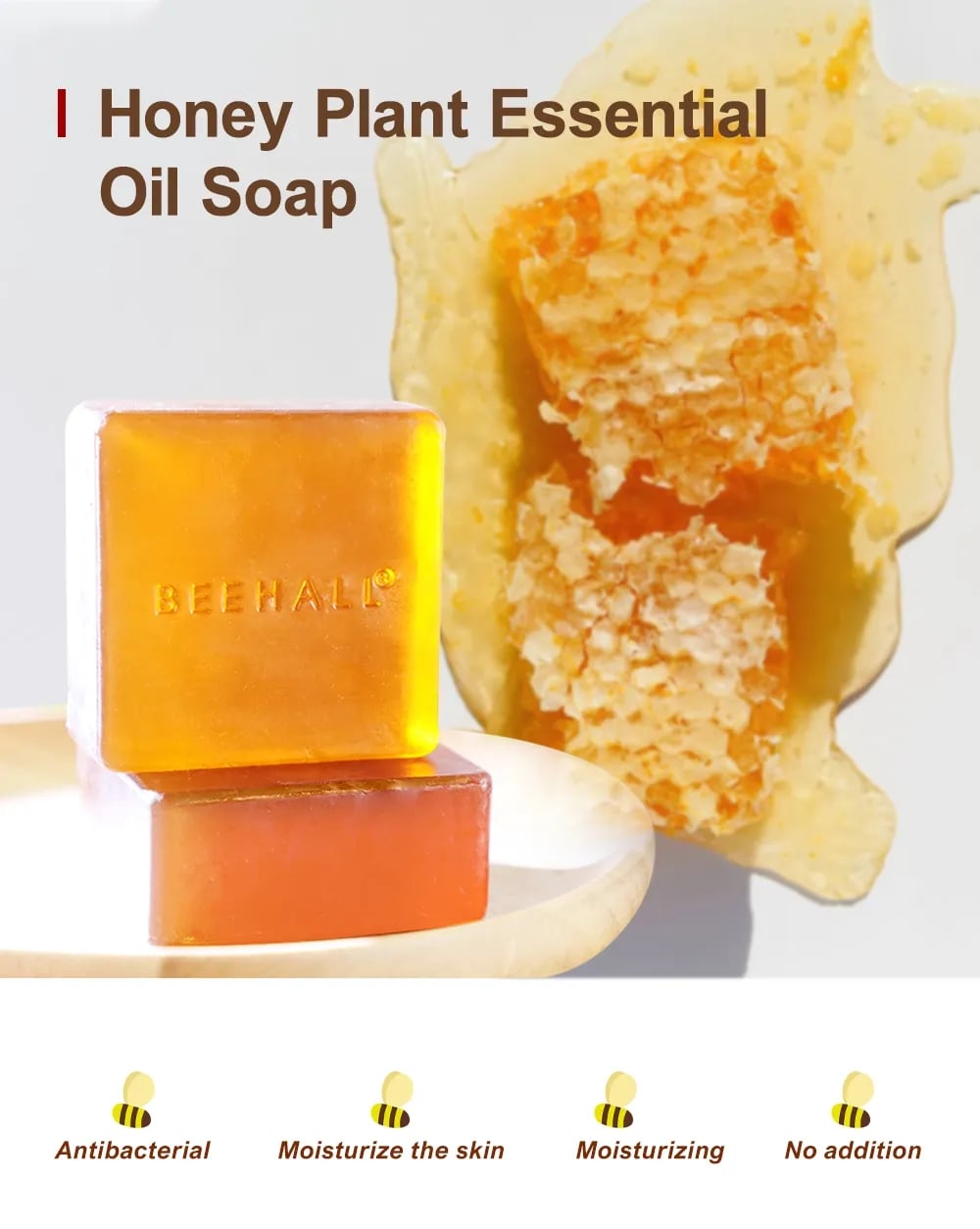 Handmade Honey Essential Oil Soap factory