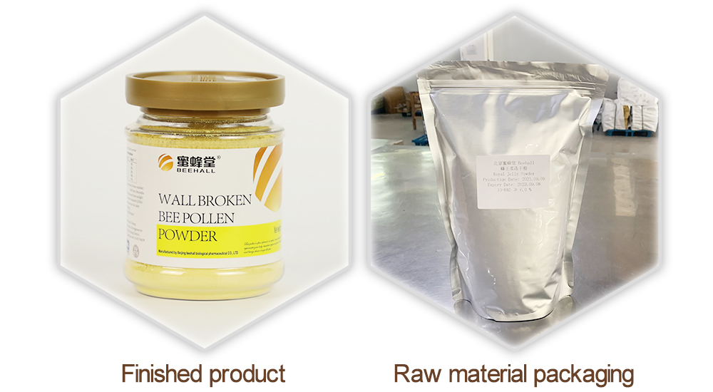 Organic Pure Bee Pollen Powder factory