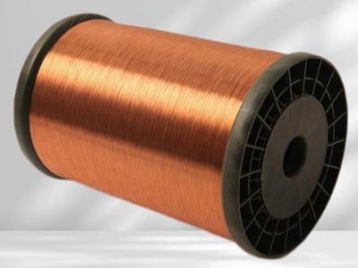 What is the safety performance of enameled copper wire?