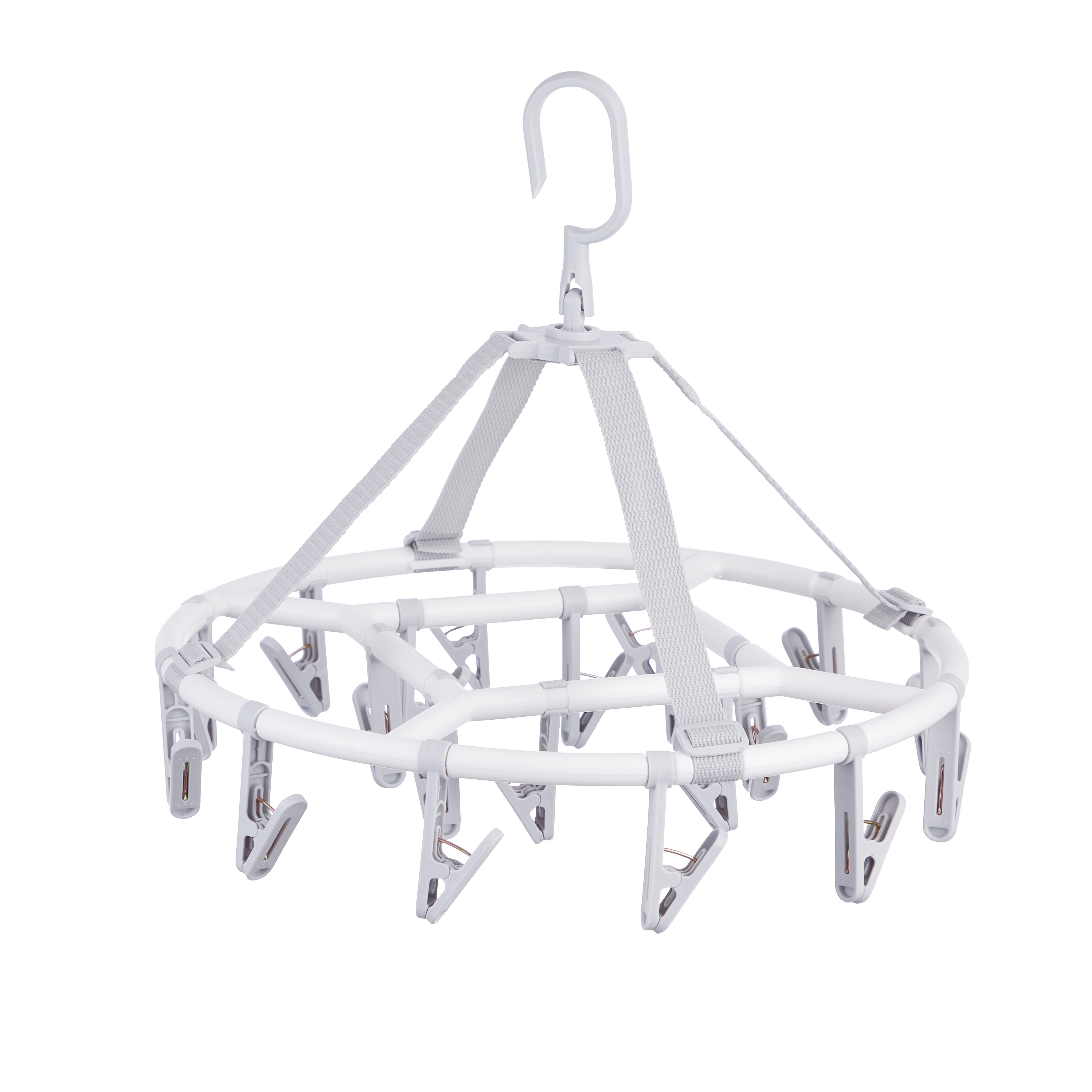 SOLELY SY582 Round Hanging Drying Rack with 20 Clips supplier