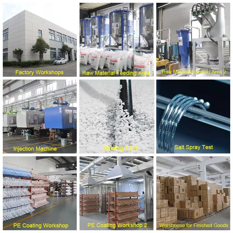 Factory Hot Sale New Stainless Steel Clothes Drying Clips Simple Style Outdoor Wardrobe Bathroom Drip Drying Single Flexible factory