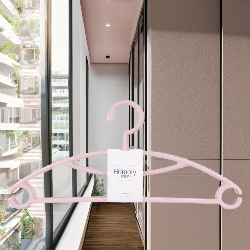 SOLELY Factory's New Custom Plastic Coat multifunctional non-slip Hanger Hot Sale for wardrobe Living Room Balcony Clothing Use manufacture