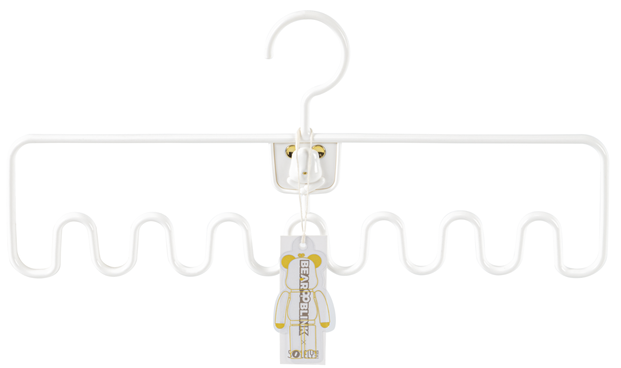 SOLELY SY979 Bearblink مشابك ملابس متعددة الوظائف بتصميم موجي