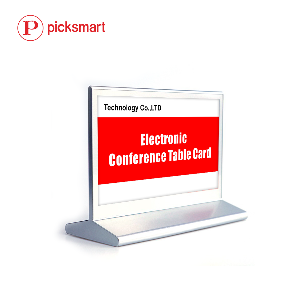 7.5 inch Wifi 3-Color Double-Sided ESL E-ink conference table card Digital Office Signs Display Name Card