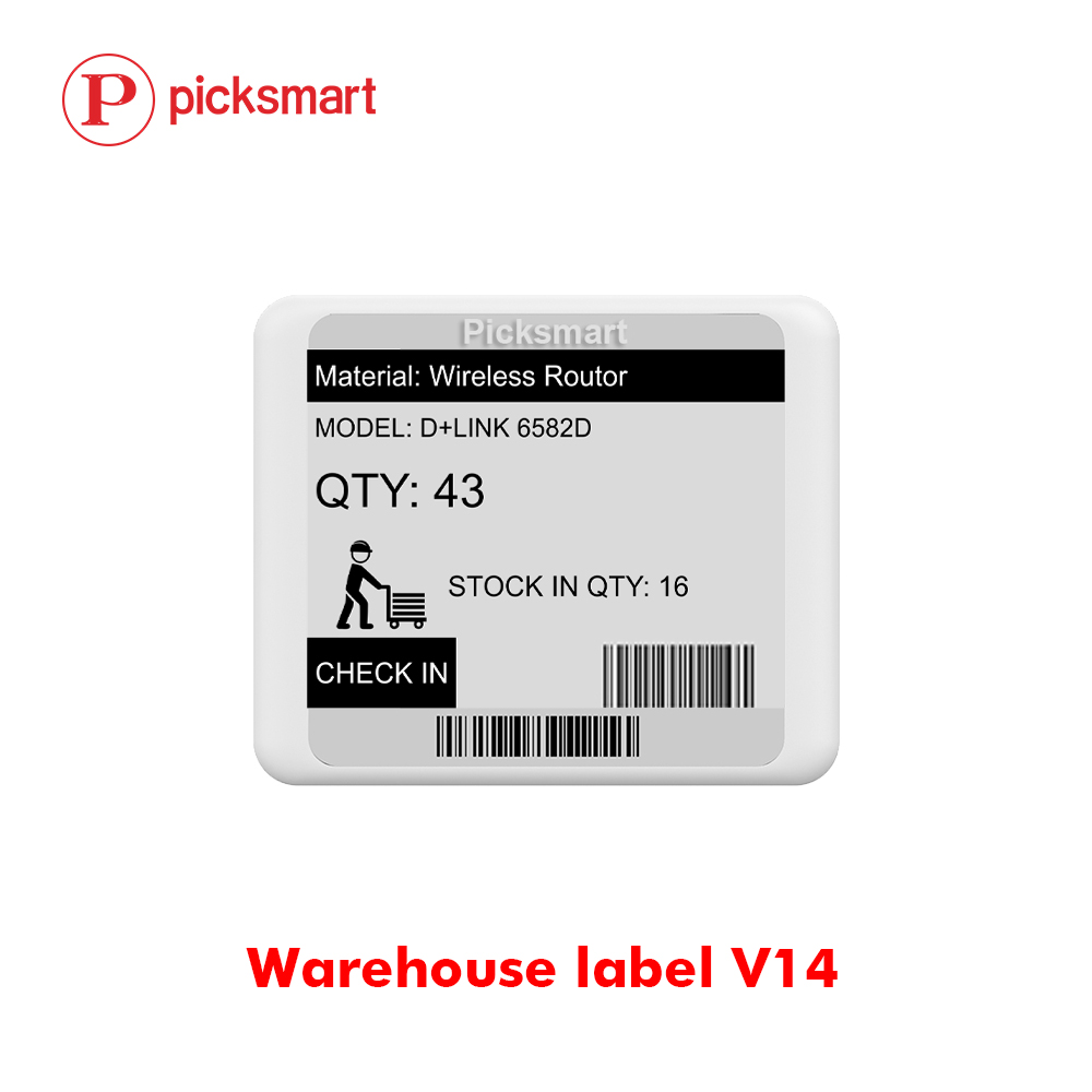Picksmart V14 High Quality Digital DISPLAY Picking System Pick to Light with NO Touch Button for Warehouse Shelves