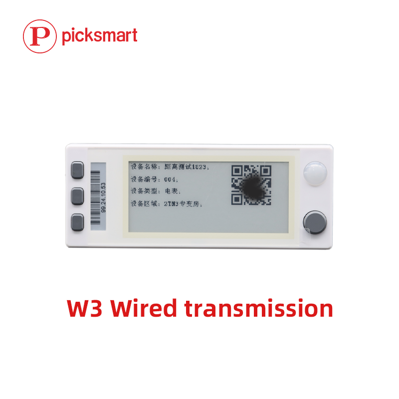 2.9inch W3 wired warehouse picking labels E-ink Electronic shelf display Label for Pick To Light System