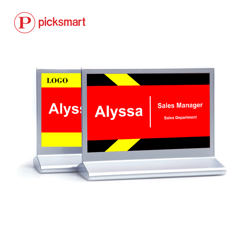 Double-Side 7.5 inch 4-Colors ESL E-ink Epaper Digital Conference Display Card Office Signages