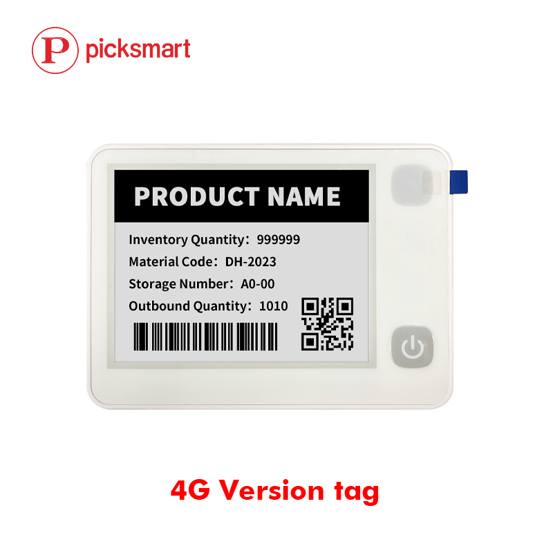 P4G42_V1 High Quality 4.2 inch Put/Pick to Light System warehouse picking tags with 3 Touch Button&light