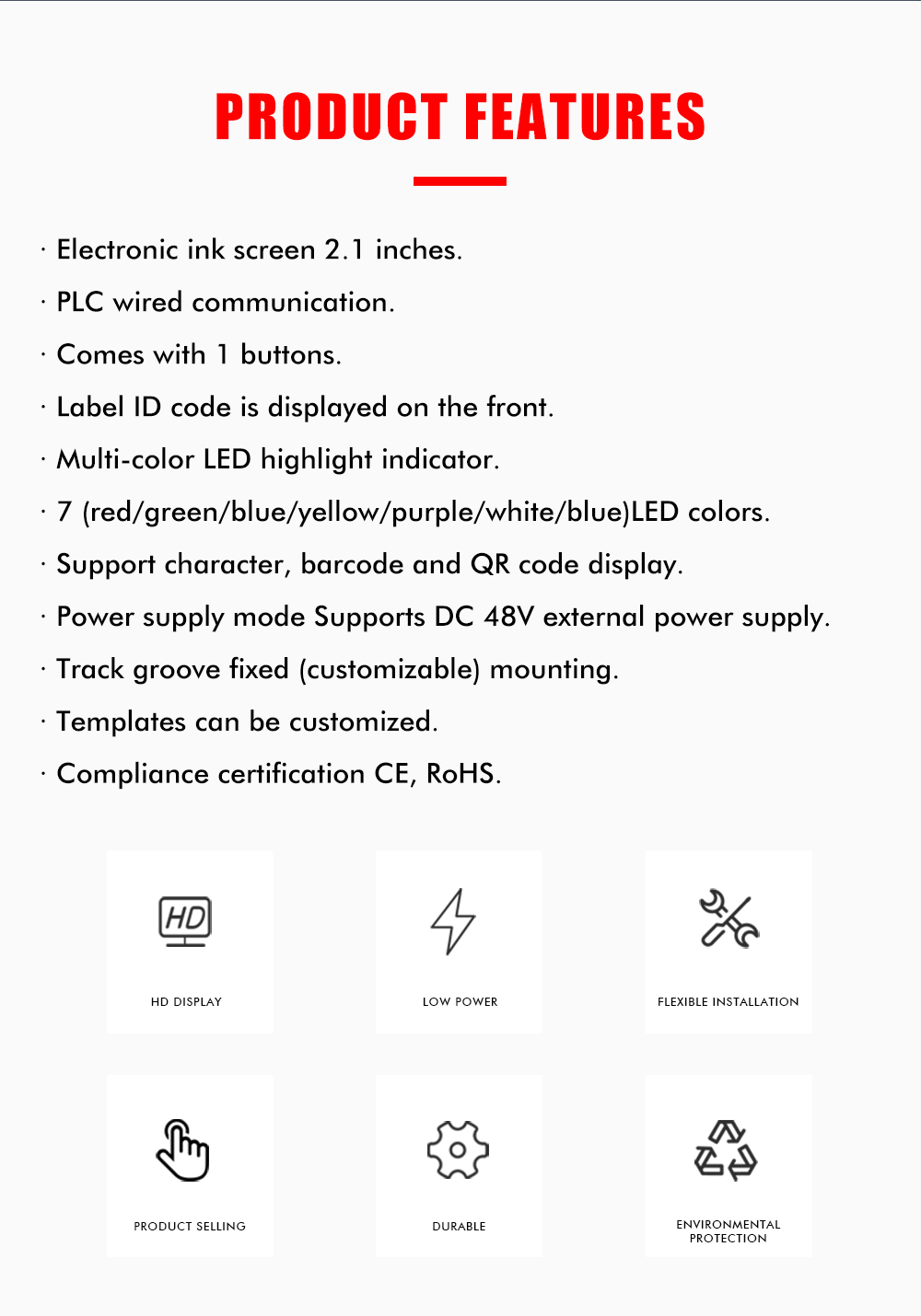 Picksmart W13 Wired warehouse picking labels Automated Picking by light Warehouse Put Wall System 868MHz Base Station factory