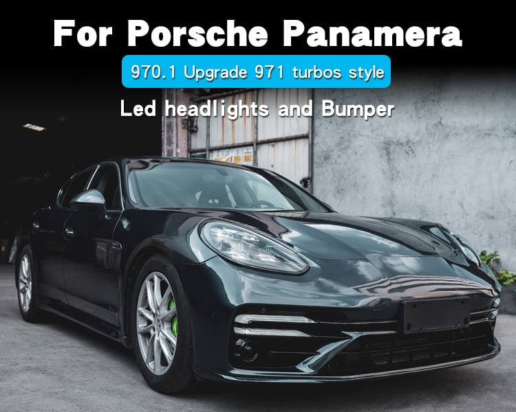 For 2014-2016 Panamera 970 upgrade 2022 matrix headlamp for Porsche panamera led headlights supplier