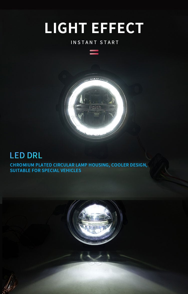 For BMW MINI Cooper R56 2007-2013 Fog Lamp Daytime Running Lamp LED Daytime Running Lights factory details