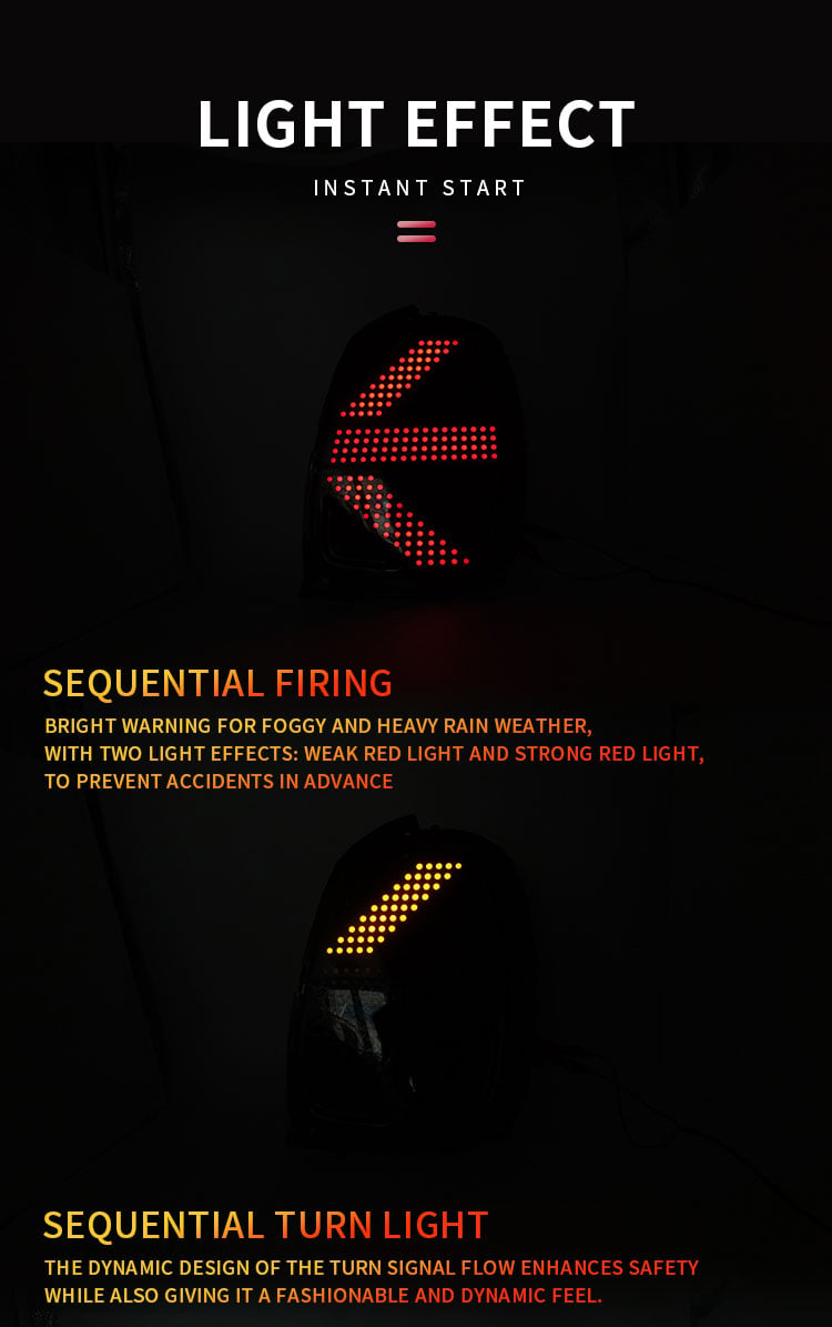 YIAALUX Auto Car Lights Tail Lights for BMW MINI F56 2013-2019 Taillight Assembly Back Lamps High Quality Steering Lamps factory