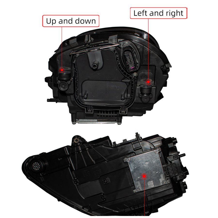 Car LED headlights for Porsche Macan 2014-2022 upgrade Plug and Play Matrix led laser day running lights factory