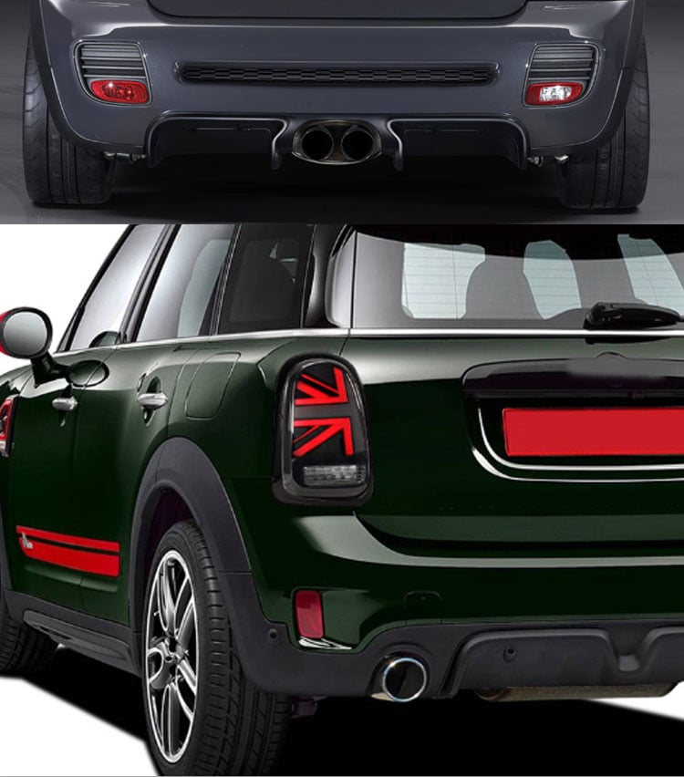 Led Taillights Assembly for BMW Mini Cooper R56 R57 R58 R59 2007-2010 Rear Lamp DRL Fog Taillights Plug and Play supplier