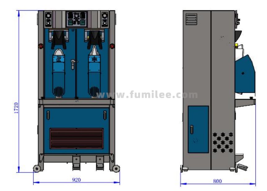 FC-417 3D Cold and Hot Upper Moulding Machine details
