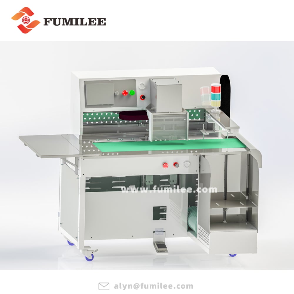 FC-6088A Machine Automatique À Double Poste Pour Le Transfert D'étiquetage De la Langue De Chaussure