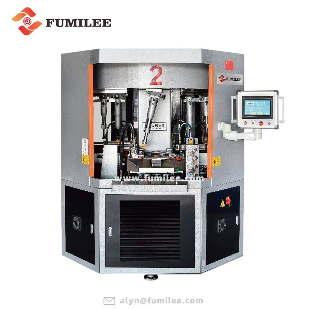 Máquina de fijación de suela de tipo rotativo FC-989
