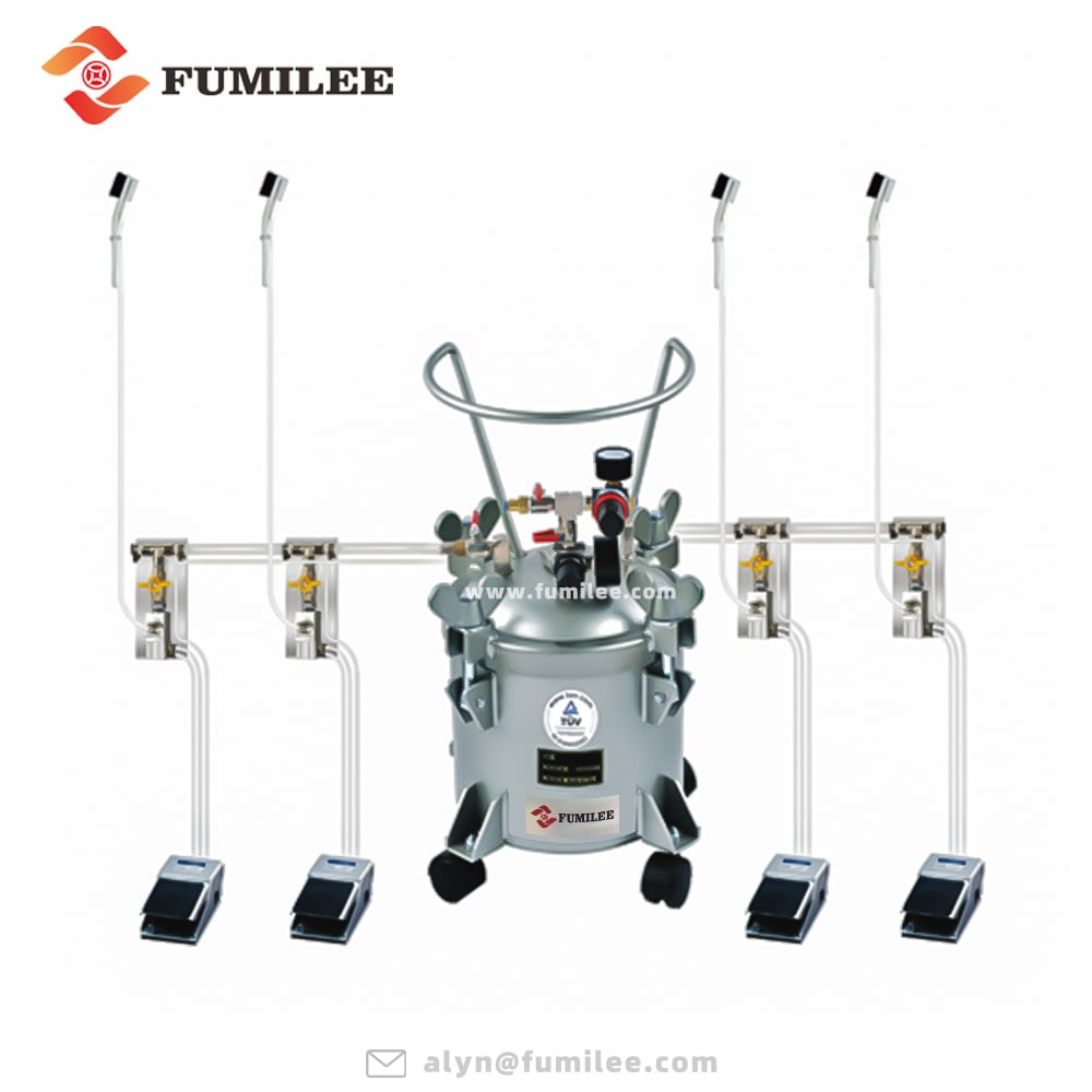 Transportador de caucho aceitoso FC-201 (capacidad 10 litros)