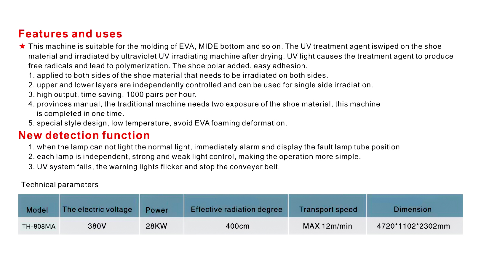 FC-UVC -1014+1023WAD+cold Double side cryopreservation UV irradiationing  machine manufacture