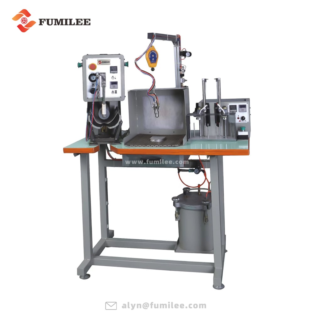 Máquina pulverizadora de adhesivo a base de agua FC-118 (pegamento de látex blanco)