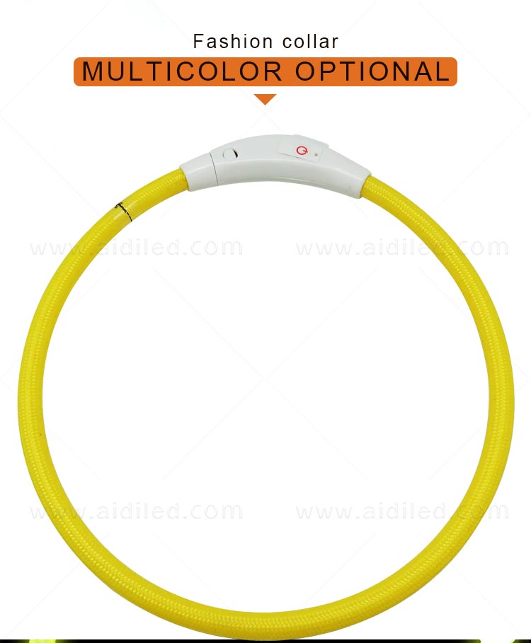 AIDI-C1 LED dog collar details