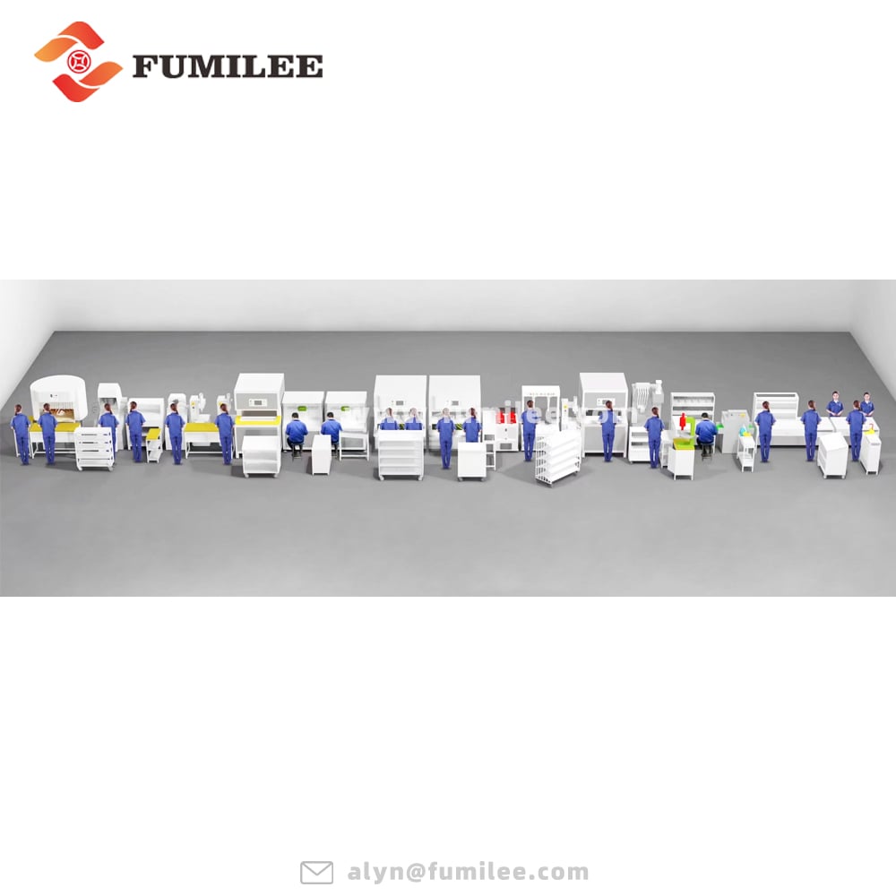 Línea de producción de calzado eficiente FC-018 de 18 m