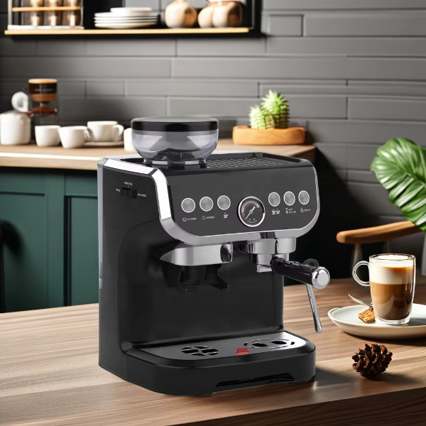 Upgrade your home barista game with an espresso maker and grinder comb