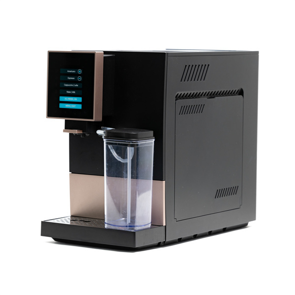 Say goodbye to stale coffee with a built-in grinder