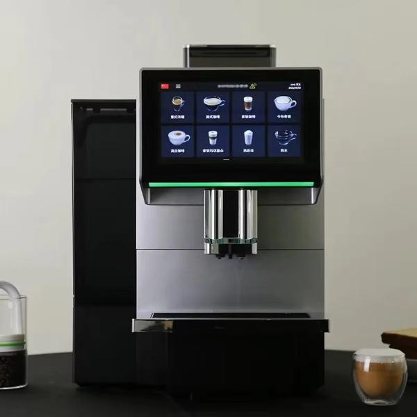 Sig farvel til uordentlige kaffegranuler og velkommen til en sleek og moderne kaffeautomat.