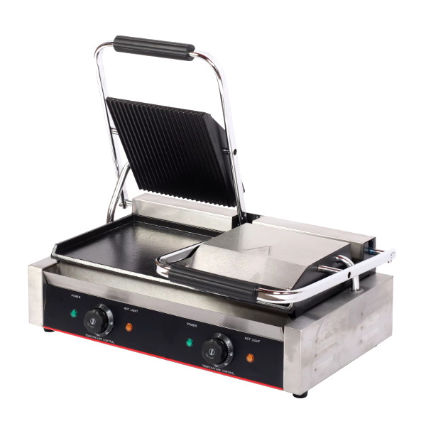 Keep your kitchen clean with the easy-to-clean surface of an electric frying pan.