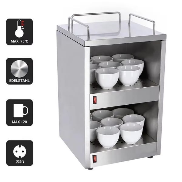 Enjoy hot beverages at the perfect temperature