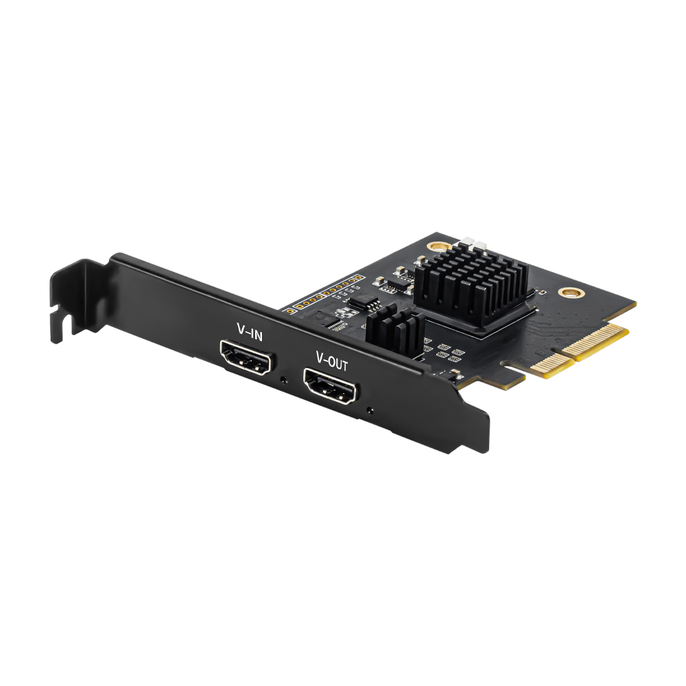 Carte de capture PCIe HDMI 4K60 UC4K60H – entrée vidéo Ultra HD 2160p60 pour le jeu, la diffusion en continu et la production professionnelle