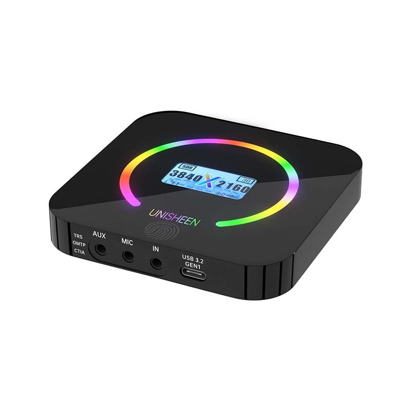 UC2700H 4K60 HDR Video Capture Box with VRR Passthrough – 2160p60, USB 3.0, Plug-and-Play for PS5, Xbox & PC Game Streaming