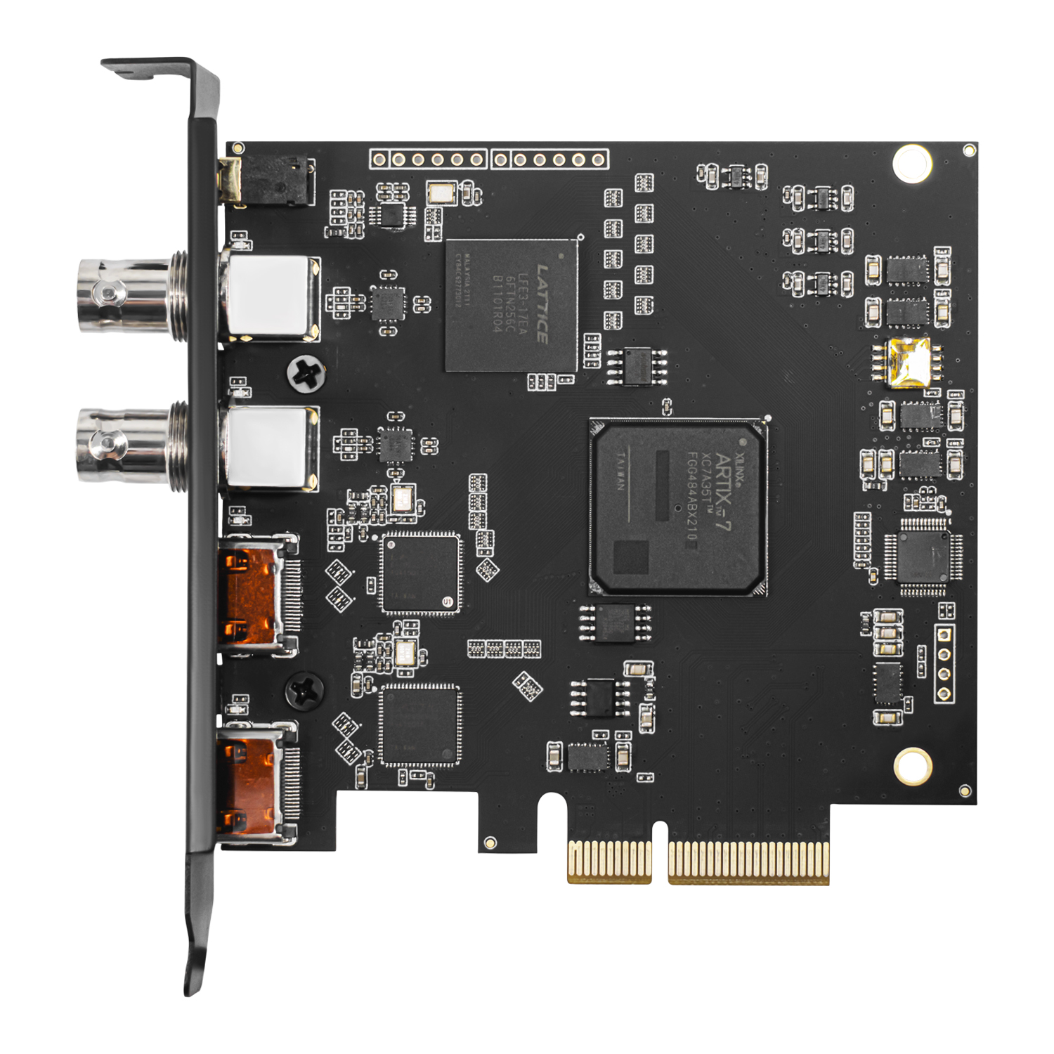Carte de capture hybride à 4 canaux UC3540HS – 2 entrées 3G-SDI + 2 entrées HDMI, PCIe x4, 1080p60 pour la production professionnelle multi-caméras