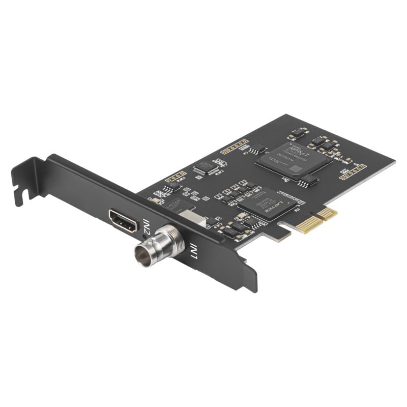UC3520HS Dual-Input 1080p60 PCIe Capture Card – 1x 3G-SDI + 1x HDMI, No Converter Needed for Pro AV & Creators