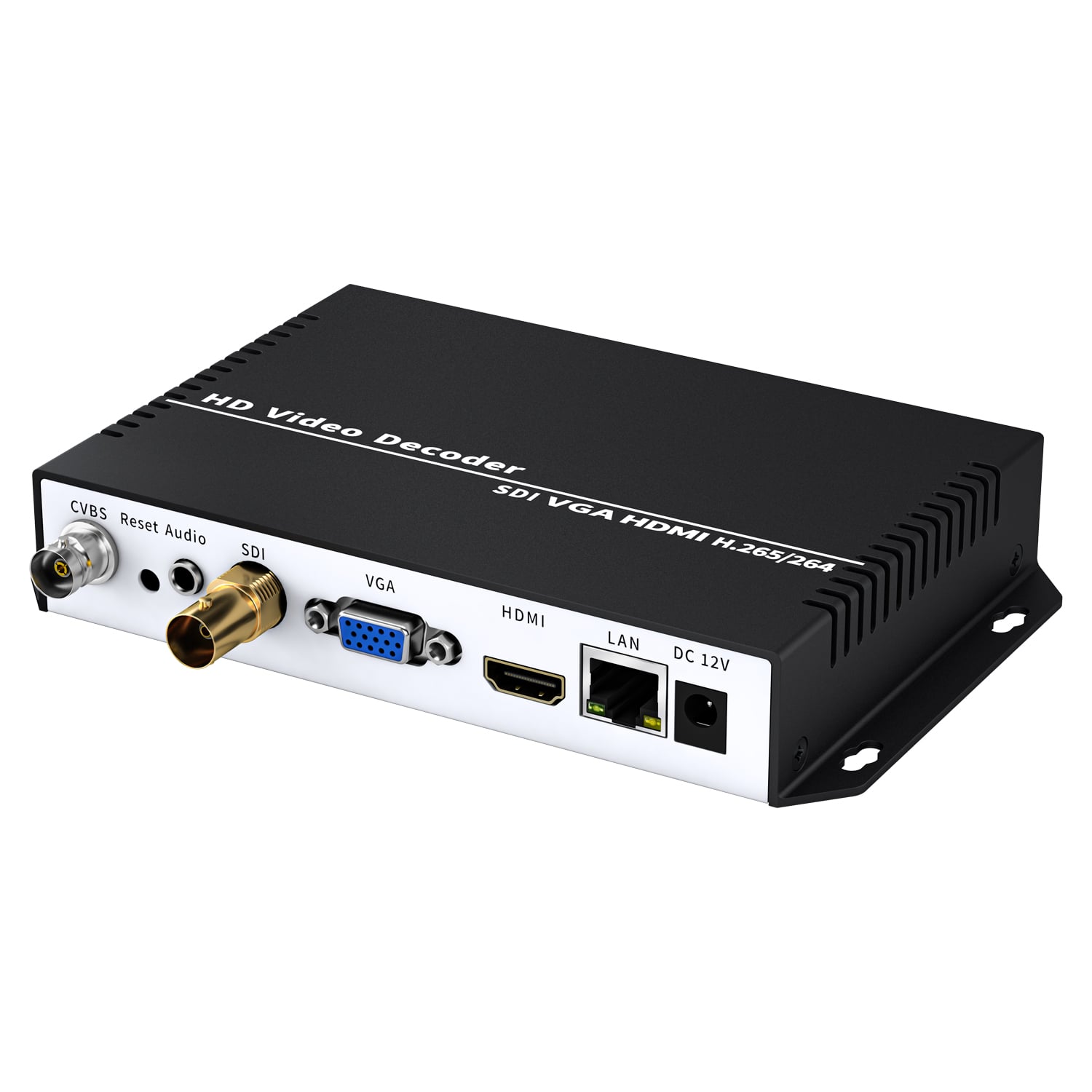 JM3500CS | Professional 4K H.265 Decoder with 3G-SDI & HDMI Output, SRT & Quad-View Support