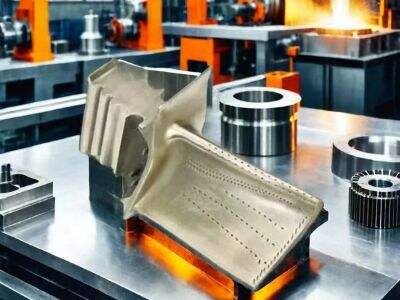 Material selection for turbine blades takes high-cycle stress into account