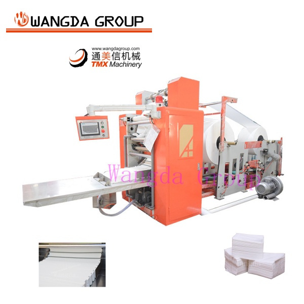 A smarter way to fold facial tissues with the semi-automatic machine