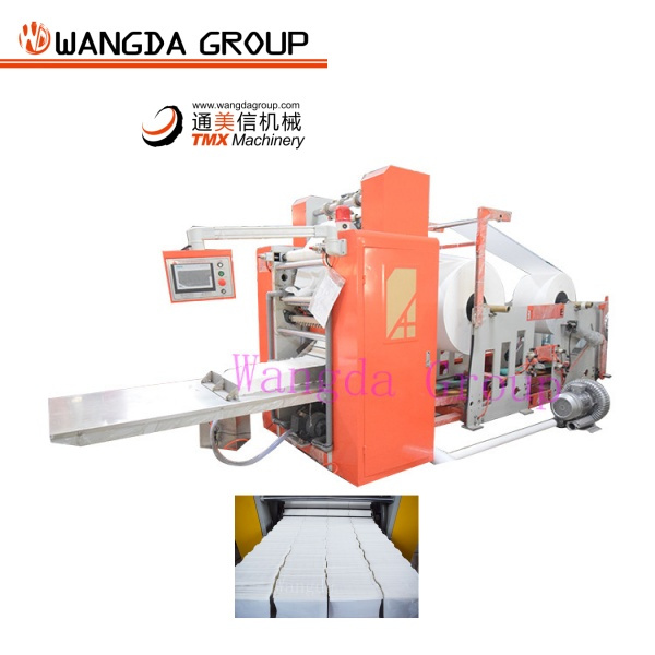Boost Your Production Efficiency with a Facial Tissue V Type Folding Machine with Full Embossing.