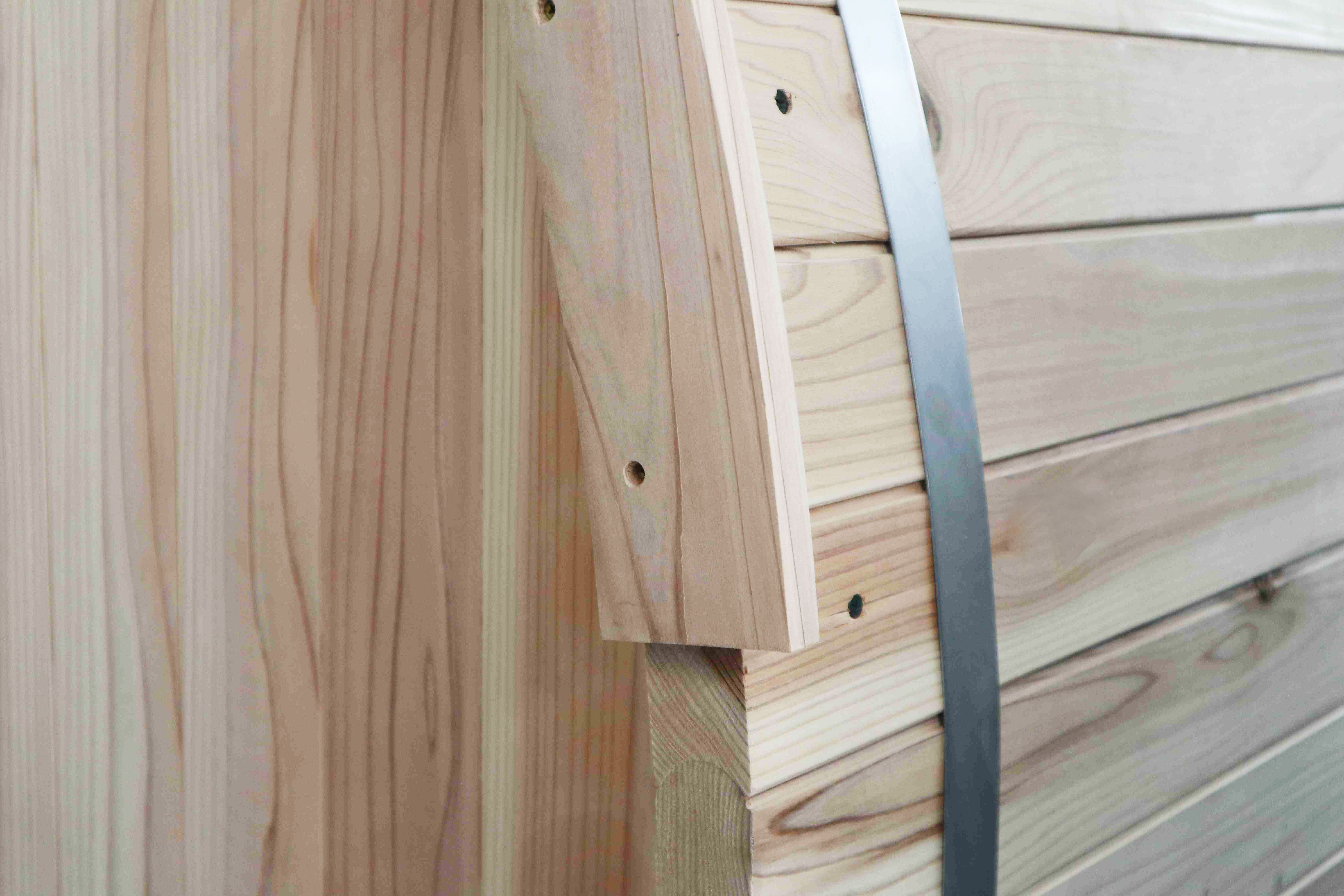 ODM OEM 2025 Traditional Cedar Dry Steam Sauna Circle Sauan for 4 Person supplier