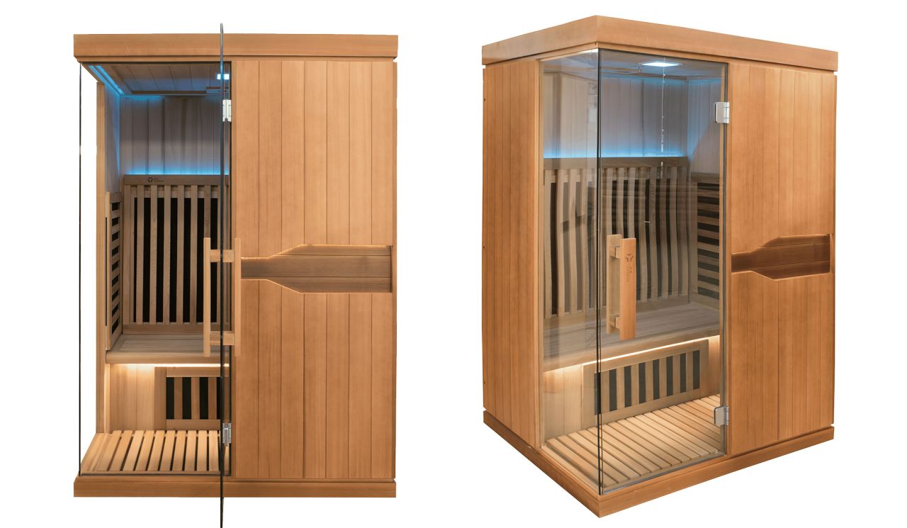 Sweating in the sauna helps rid the body of toxins and impurities, improving overall health and boosting the immune system.