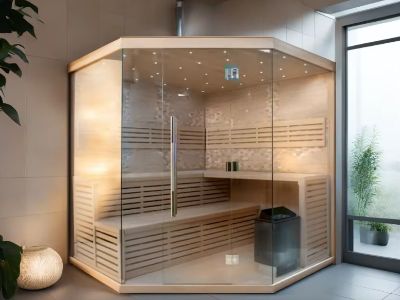 Design and decoration of sauna room: Create your own health space
