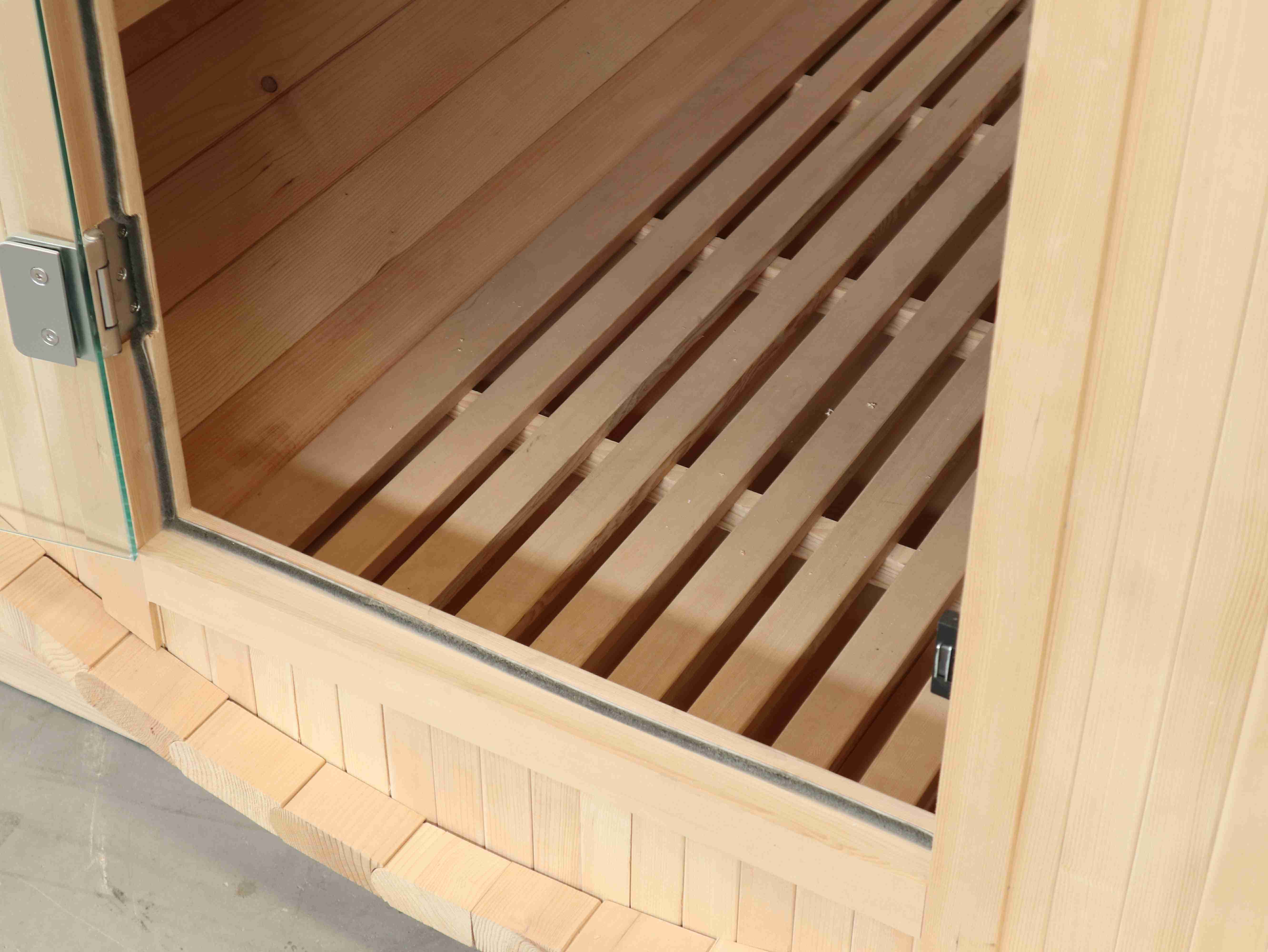 ODM OEM 2025 Traditional Cedar Dry Steam Sauna Circle Sauan for 4 Person manufacture