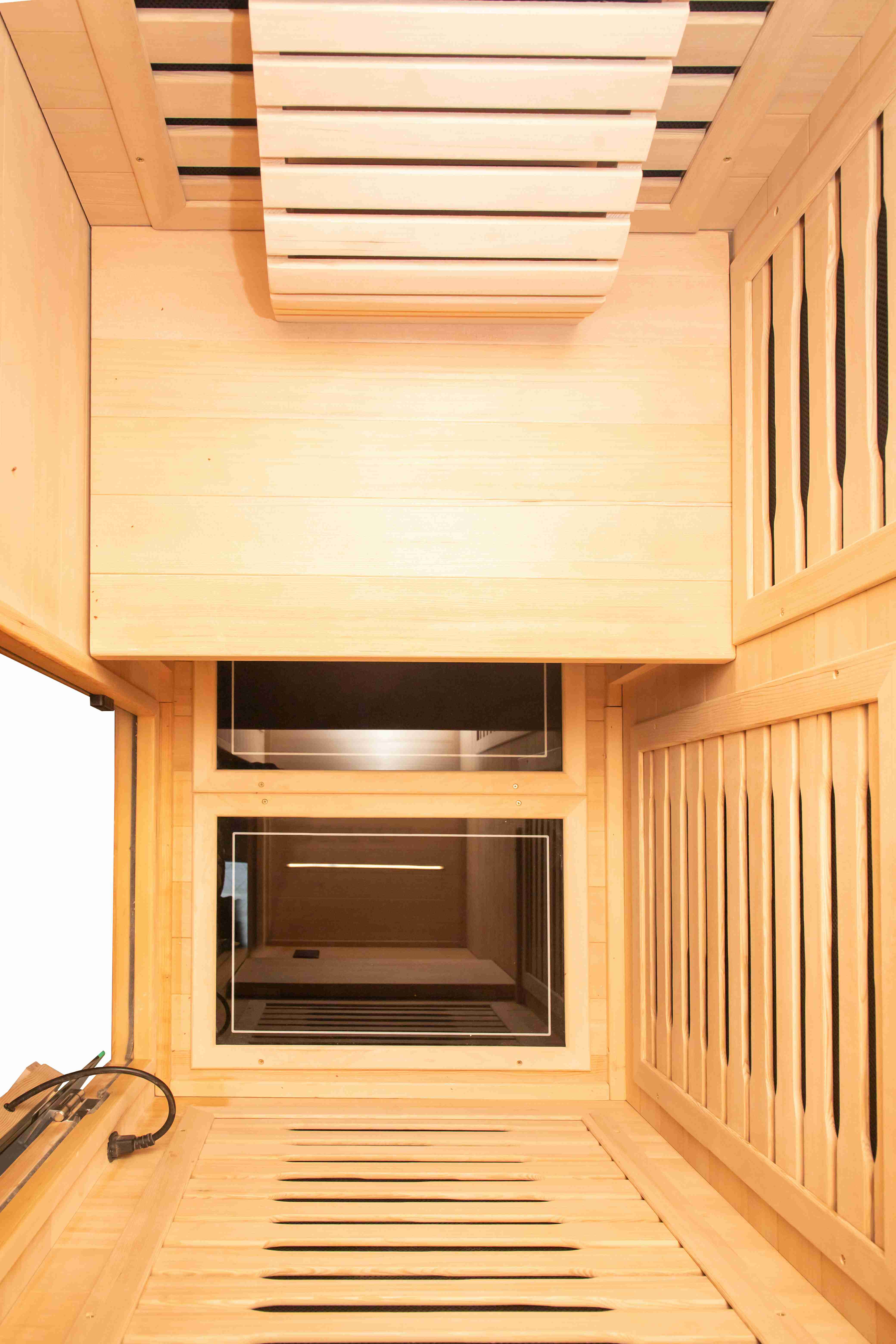 2024 Fashionable ETL SAA CE Canada Hemlock Infrared Sauna Small Home Sauna details