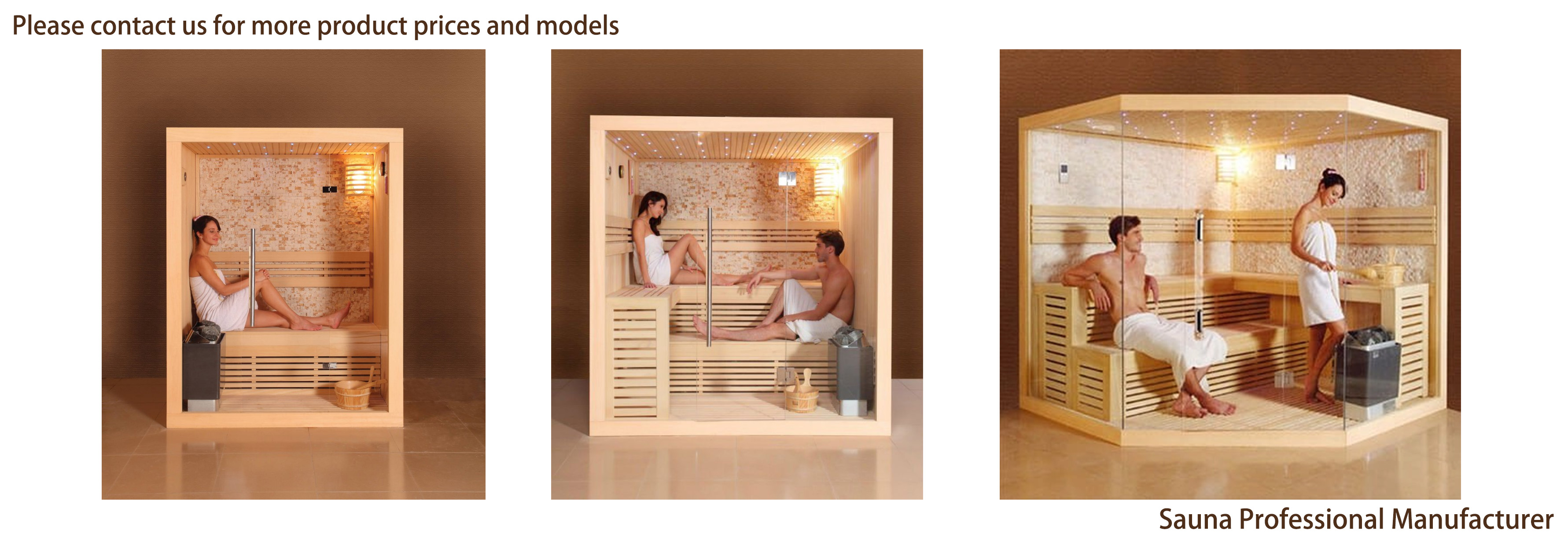 Electric Sauna Stove 4 Person Dry Steam Sauna Room Comes With Harvia Stove manufacture